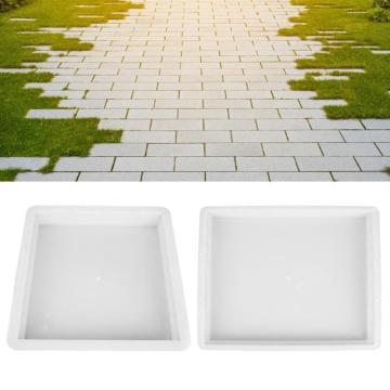 Garden Courtyard Pavement Mold DIY Garden Stone Road Path Paving Brick Stone Concrete Mould