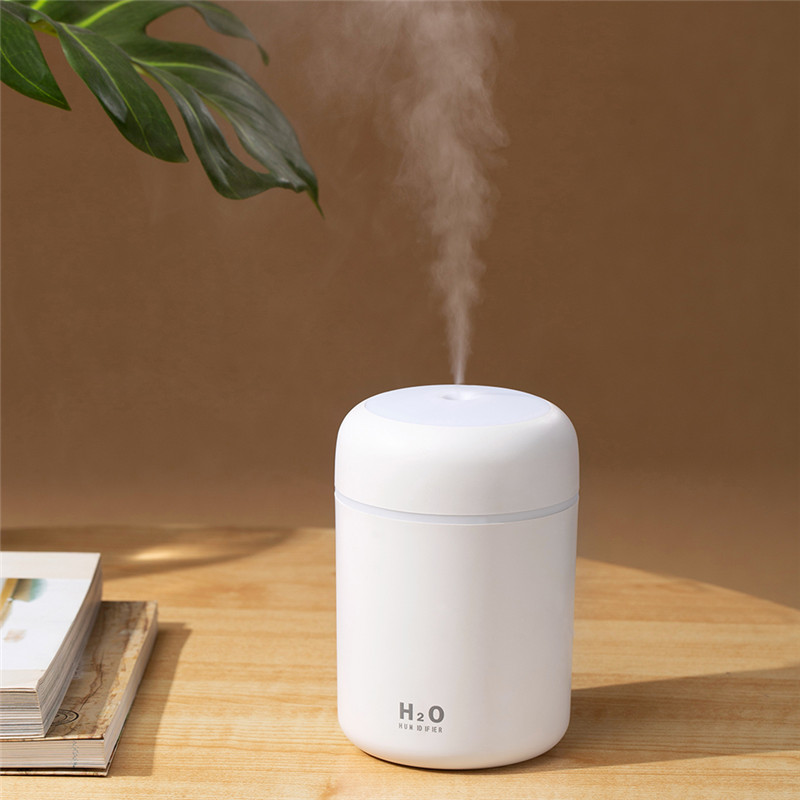 300ml Humidifier USB Ultrasonic Dazzle Cup Aroma Diffuser Cool Mist Maker Portable Air Humidifier Purifier With Romantic Light