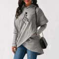 Women Hoodies Sweatshirts 2020 Casual Tops Love Hand Print Long Sleeve Pullover Hoodie Female Plus Size Warm Hooded Sweatshirt