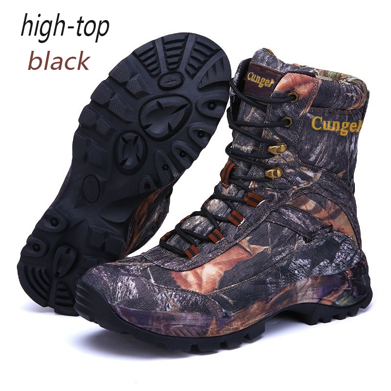 Waterproof Camo Military Boots Men Special Force Tactical Shoes Outdoor Desert Non-slip Combat Shoes Man Hiking Hunting Boot Men