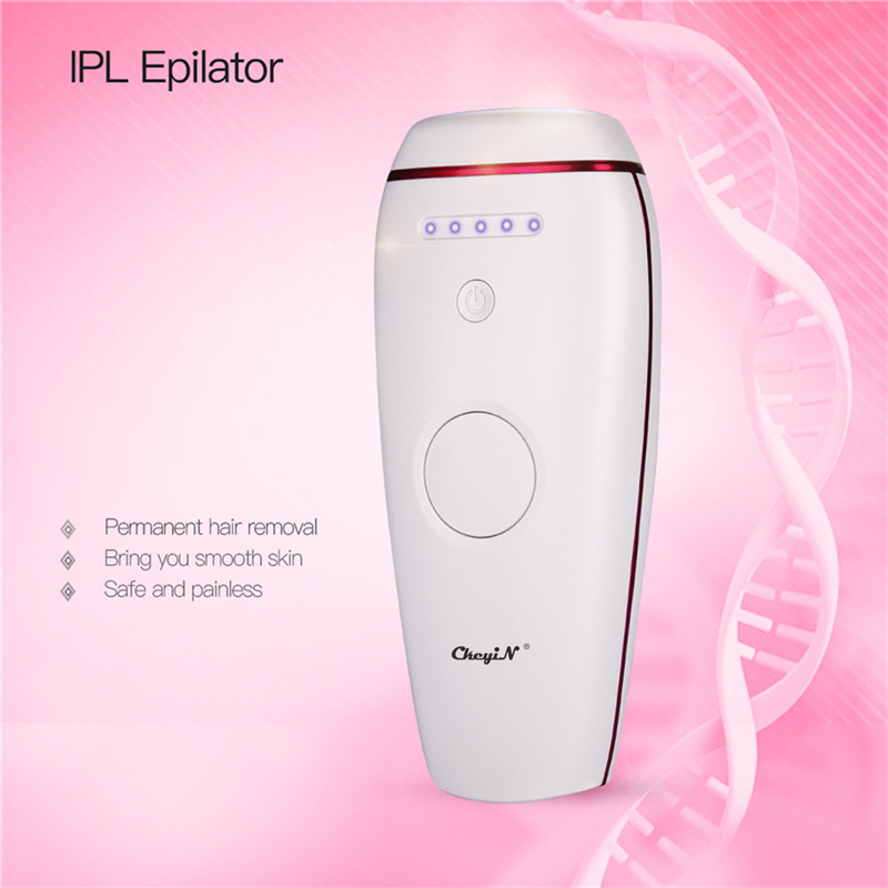 Unisex IPL Pulse Light Painless Flash Epilator Permanent Bikini Leg Hair Removal Machine Skin Rejuvenation Beauty Device