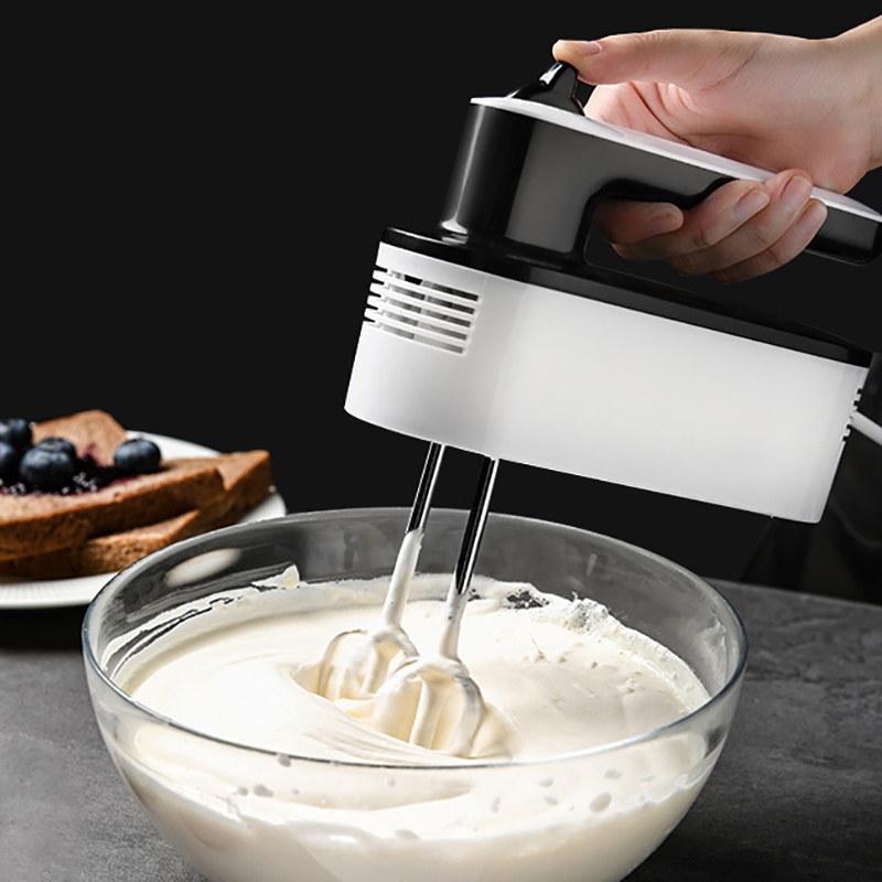 5 Speeds Electric Food Mixer Handheld Dough Blender Egg Beater Kitchen Automatic Cream Maker Machine Household Food Blender