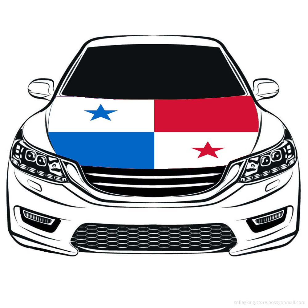 The Republic of Panama hood flag3.3X5FT 100*150cm Car Hood Cover Flag