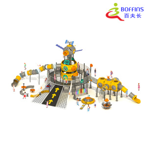 Galaxy Themed Playground Set for Kids