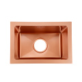 Stainless Rose gold Undermount Sinks Set Kitchen Small Sink Balcony Household Small Sink Single Slot Kitchen Sink