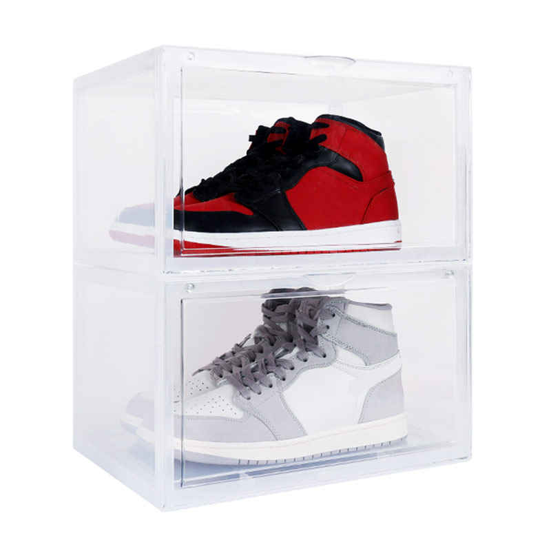 Acrylic Shoe Box Transparent Display Collection Storage Box Creative Multi-function Drawer Style Box Home Space Saving Supplies