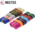 Meetee 5meters 25mm Thick Nylon Webbing DIY Backpack Straps Car Seat Belt Sewing Accessories Smooth Silk Polyester Lace Ribbon