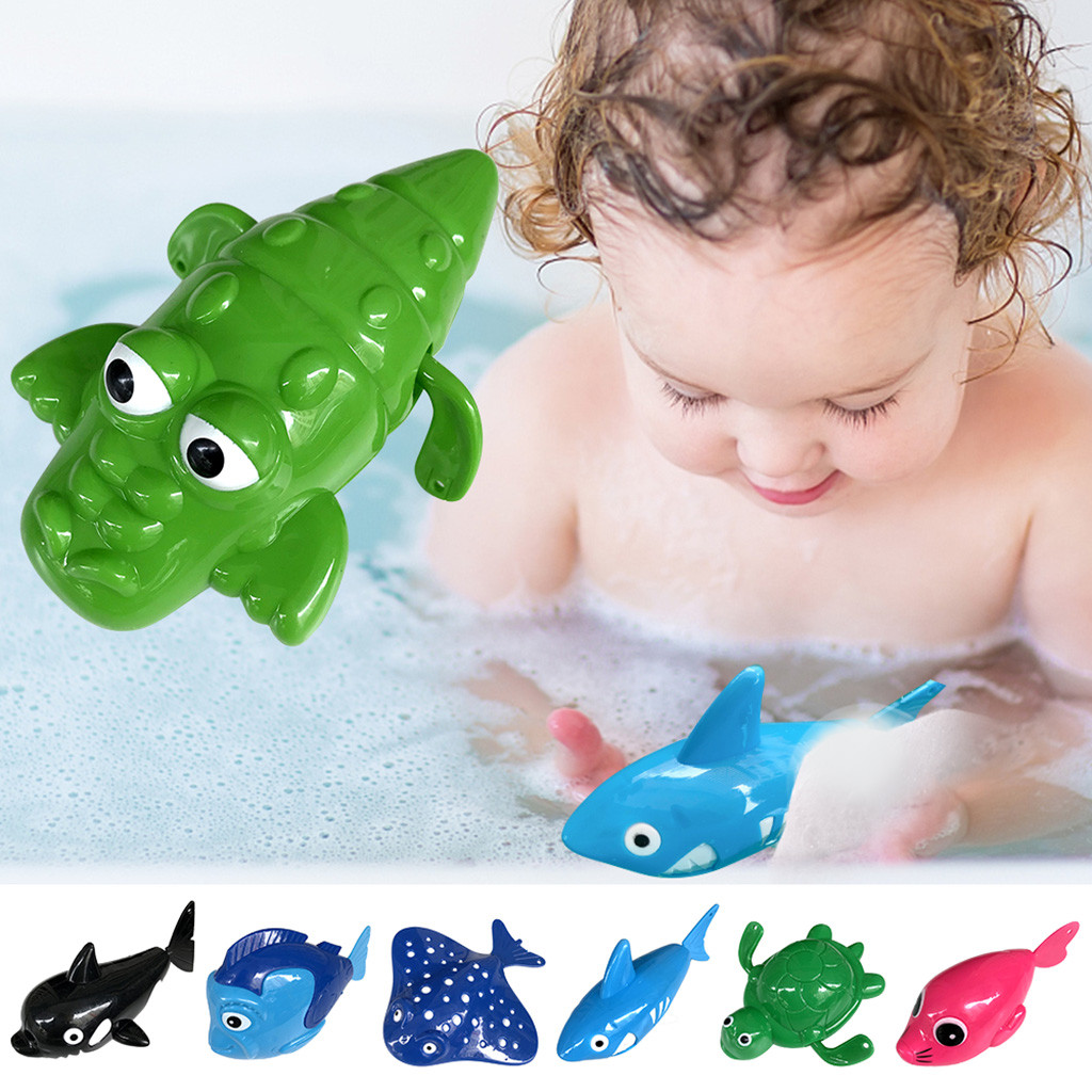 Kids Baby Boy Girl Children's Wind Up Sea Animals Toddler And Baby Bath Toys - Bathtub Beach And Pool Toys Shower Gift Cute#45