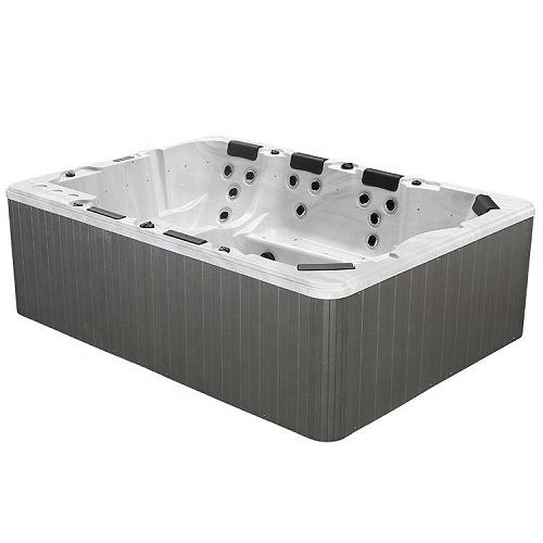 backyard designs with spa