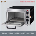 EP1AT electric pizza oven with timer single deck pizza oven with fire stone stainless steel big capacity bread cake bakery oven