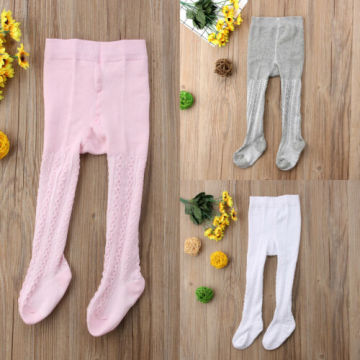 Citgeett Solid 3PCS Baby Girls Soft Cotton Warm Tights Socks Stockings Pants Hosiery Pantyhose SS