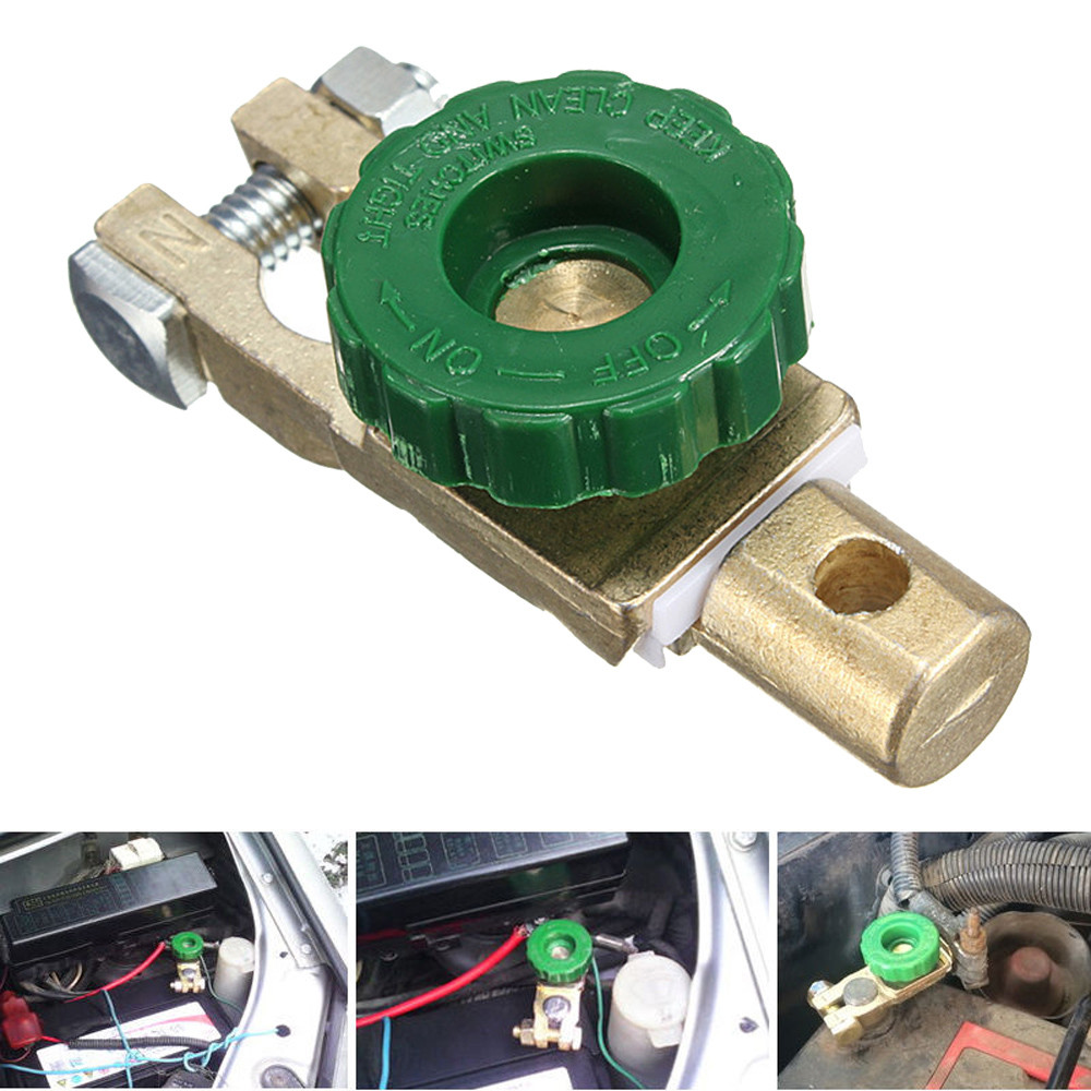 Car Auto Battery Link Terminal Quick Cut-off Disconnect Car Truck Parts Universal Battery Terminal Link Battery Switch #PY10