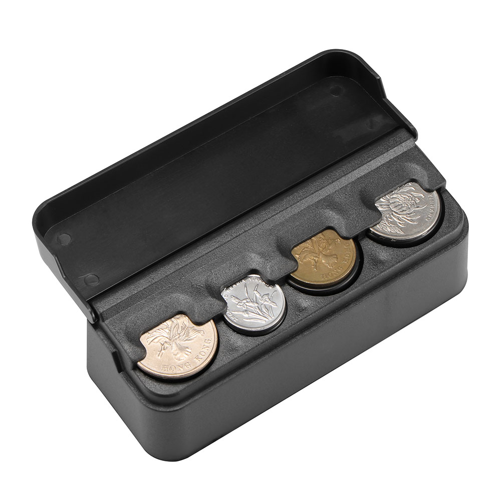 Car Interior Accessories Organizer Case Plastic Holder Container Coins Storage Box Pocket Telescopic Dashboard Coins Compatible