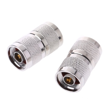 2019 New 2 Pcs RF N Plug Male to N Plug Male N-JJ Coaxial Connector Antenna Cable Adapter Electrical Equipment