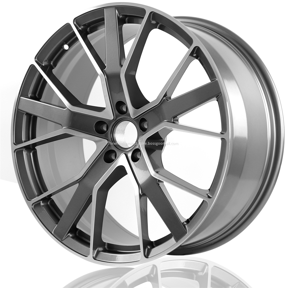 20 INCH AUDI Q8 FORGED WHEELS GUNMETAL MACHINED