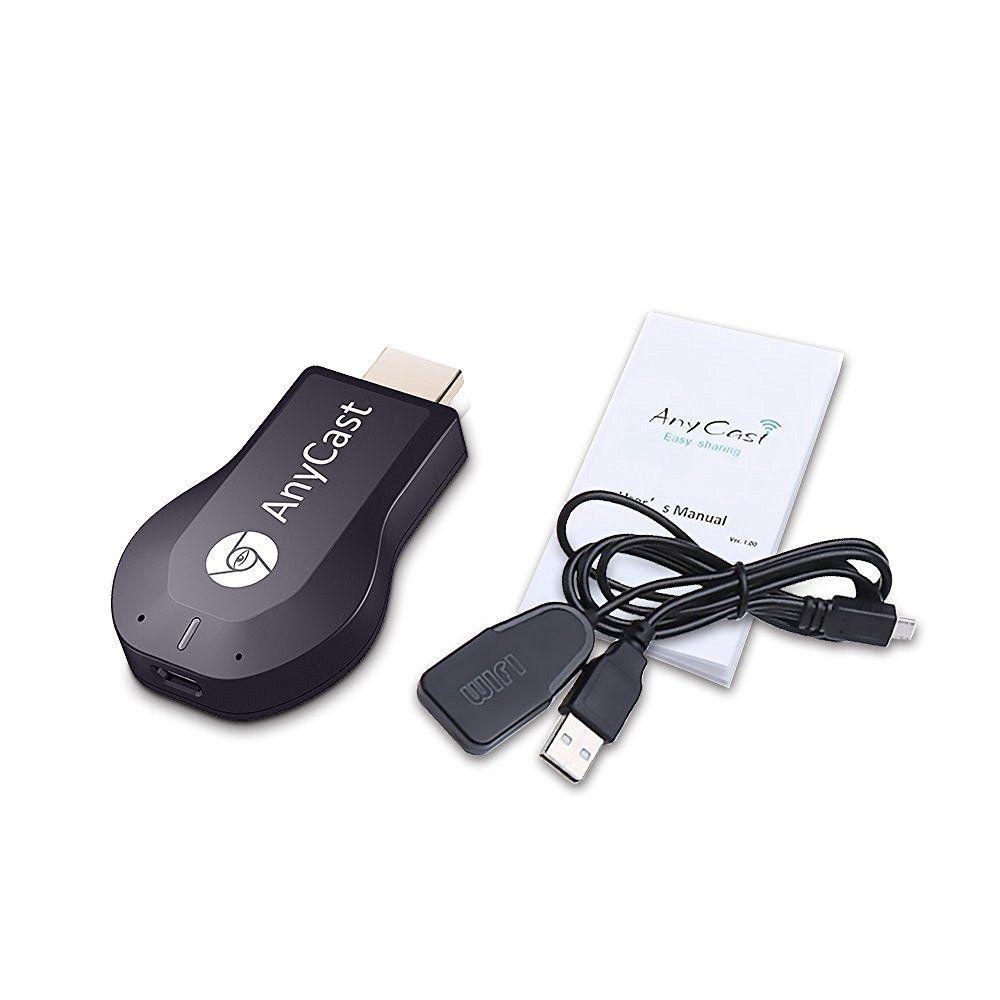 HD 1080P AnyCast M2 Plus Airplay 2.4G HDMI-compatible Wifi Display TV Dongle Receiver DLNA Sharing TV Stick for Android IOS HDTV