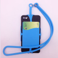 Universal Flexible Lanyards For Keys Id Credit Card Badge Holder Accessories Neck Novelty Mobile Phone Protection Case Silicone