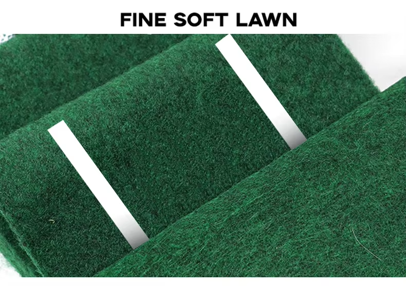 Golf Putting Mat 3 Hole Portable Indoor Outdoor Eco-Friendly Dual Color Realistic Green Practice Surface Lightweight Travel Golf5