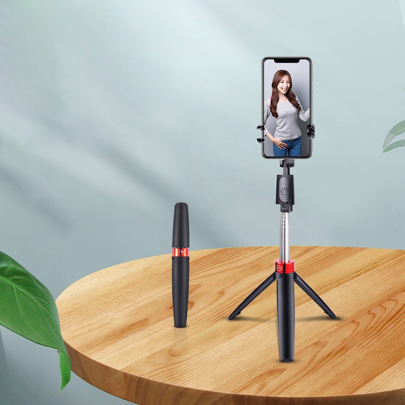 2020 new Wireless Tripod Selfie Stick Bracket For xiaomi iPhone Huawei 3 In 1 Rotatable phone universal tripod selfie Sticks
