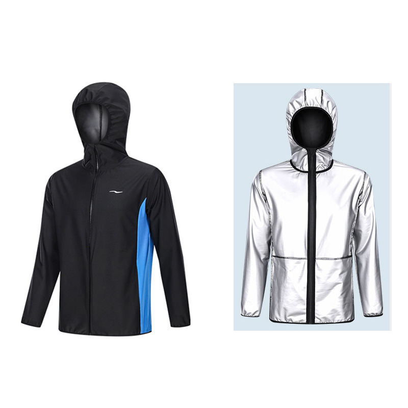 Sauna Suit Men Women Weight Loss Jacket Pant Gym Workout Sweat Suits Fitness Exercise Training Tracksuit Stretch Hoodie