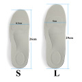 Height increase insoles for men/women 1.5-4.5cm invisiable arch support orthopedic insoles shock absorption pu material insole
