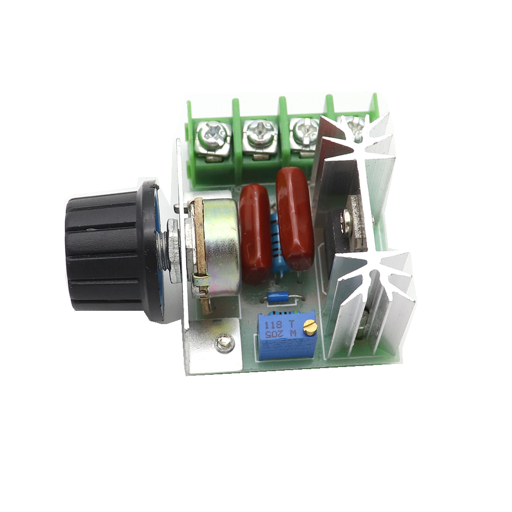 SCR Voltage Regulator AC 220V 2000W Dimming Dimmers Motor Speed Controller Thermostat Electronic Voltage Regulator Module
