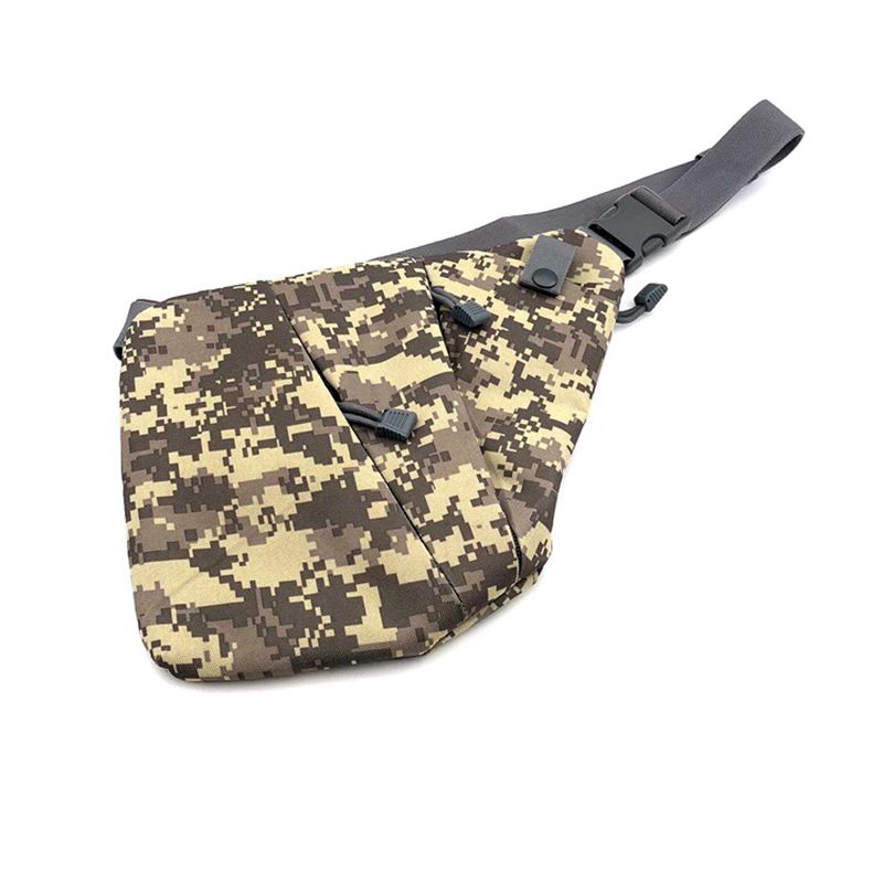 Multifunctional Concealed Airsoft Pistol Tactical Hunting Hand Gun Bag Holster Left Right Nylon Shoulder Bag Men's Chest Bag