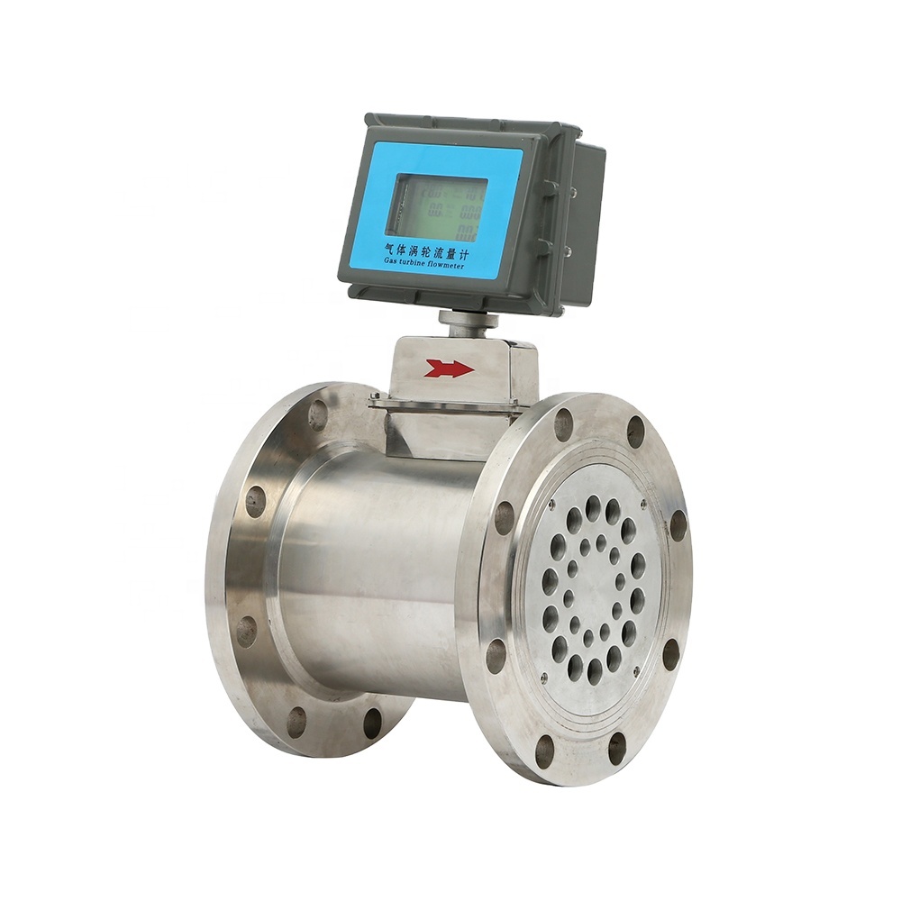 Gas turbine flowmeter