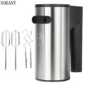 SOKANY Multifunctional Mini Electric Hand Mixer Handheld Kitchen Stainless Steel Dough Blender With 2 Egg Beaters and Dough Hook