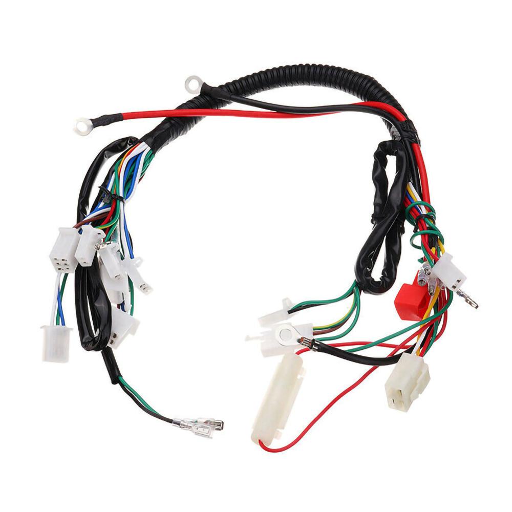 Quad Wire Harness Suitable For 50cc 70cc 90cc 110cc 125cc Chinese Electric Start designed for ATV electric start assembly Tools