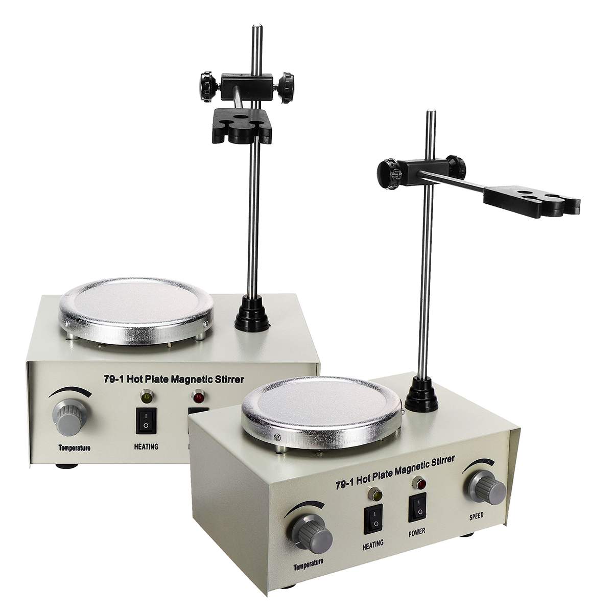 110/220V Heating Magnetic Stirrer Lab Mixer Machine 79-1 1000ml Hot Plate Magnetic Stirrer Lab Dual Control Mixer for stirring