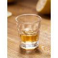 1pc Transparent Glass White Wine Glass Whiskey Glass Small Mini Drinking Cup