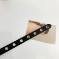 DINISITON Punk Style Women Belt Genuine Leather Fashion Pin Buckle Jeans Decorative Belt Chain Luxury Brand Belts for Women