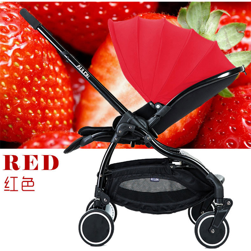 2020 Recounts Baby Stroller Umbrella Car Light 4runner Suspension Folding Child Baby Car