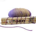 2pcs X50g Rainbow Yarn wool crochet yarn fancy lana knitting yarn croche laine Hand Knitting Colorful Soft Fine