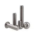 Stainless steel hex socket countersunk flat head screws