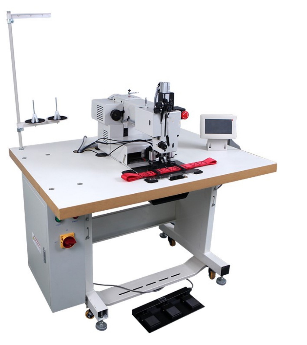 HM-1306GH -2 High Quality Computerized Pattern Sewing Machine for Climbing Ropes and Belts Heavy Duty Programmable Sewing Machine 13060mm (1)