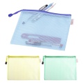 A5 Gridding Waterproof Zip Bag Document Pen Filing Products Pocket Folder Office & School Supplies Whosale&Dropship