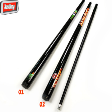 free shipping 9.5mm black carbon snooker cues 1/2 split stainless steel joint Pool Billiards cue sticks Billiards accessories