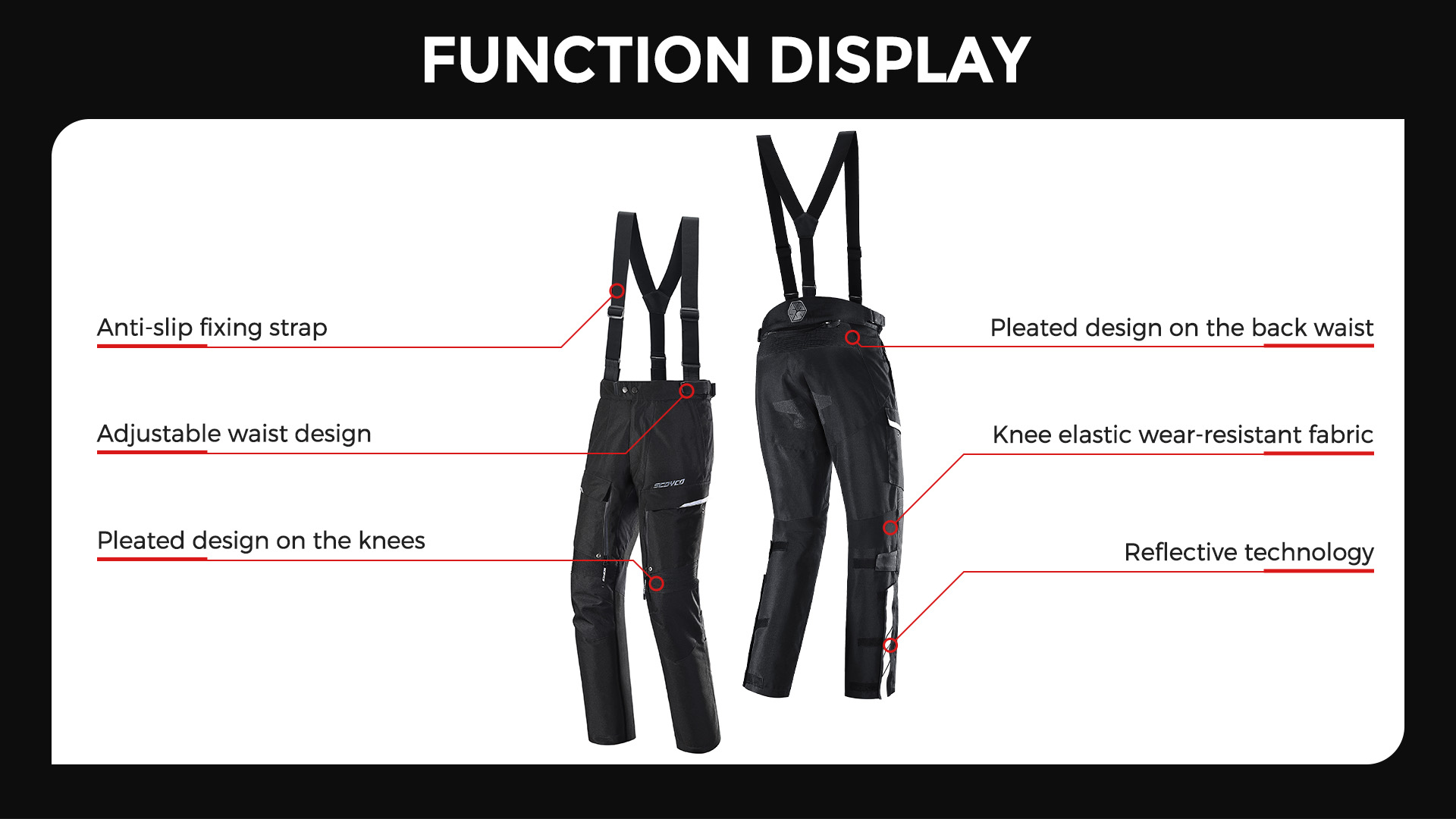 motorcycle touring trousers