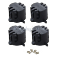 10PCS Black Plastic Surf Single Replacement For FCS Compatible Surfboard Fin Plug Center Or Side Sup Board Accessories Surfing