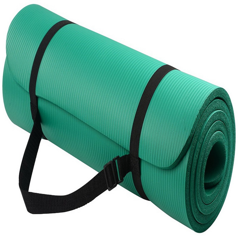 Sports Yoga Mat Multifunctional Yoga Mat Sling Strap Elastic NBR Non-slip Fitness Gym Belt For Sports Exercise 6 Colors