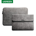 Ugreen Laptop Bag Leather Notebook Bag Case Cover For Macbook Air Macbook Pro 13 Case Laptop Funda iPad Pro Air Sleeve Case