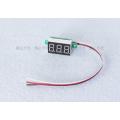 10pcs 0.36'' LCD DC 0-100V Red LED Panel Meter Digital Voltmeter with Three-wire Electrical Instruments Voltage Meters 0V-100V