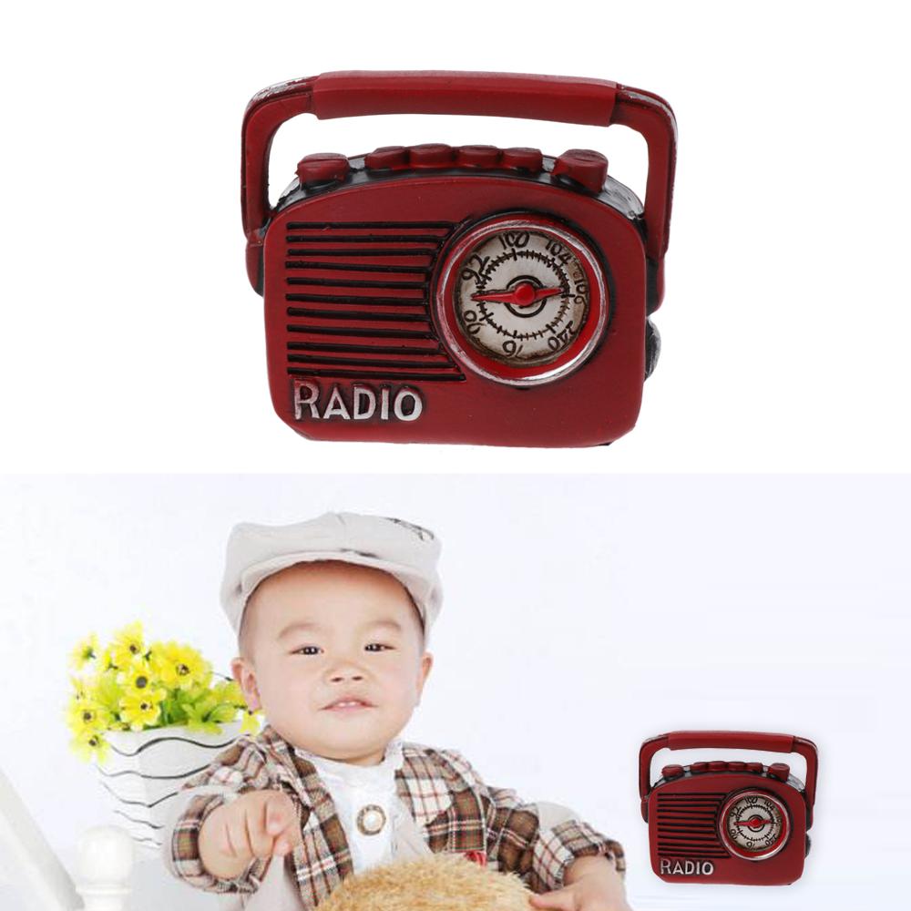 Newborn Photography Prop Radio Creative Photoshoot Instruments Baby Photo Studio Accessories