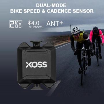 XOSS bicycle computer speedometer speed and cadence dual sensor ANT +4.0 Bluetooth road bike MTB sensor for Garmin, Bryton