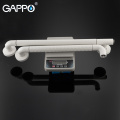 GAPPO Anti-slip Shower bathroom Grab Bar for elderly Plastic Grab Bar Handrail white Bathroom Railing Trapleuning Bathtub Access