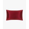 19 Momme Envelope Silk Pillowcase With Gold Piping Queen Standard