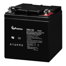12V24AH SLA Rechargeable Battery For Emergency Lighting