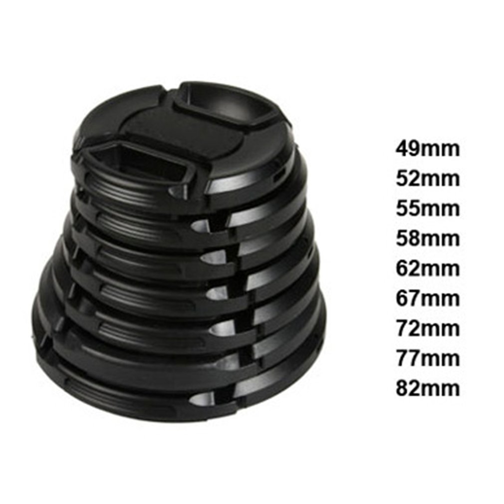 Snap-on Camera Front Lens Cap Cover Protector 37 40.5 43 46 49 52 55 58 62 67 72 77 82 Mm for Canon Leica for Nikon Sony Len Cap